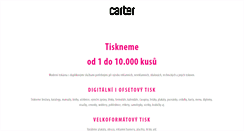 Desktop Screenshot of carter.cz